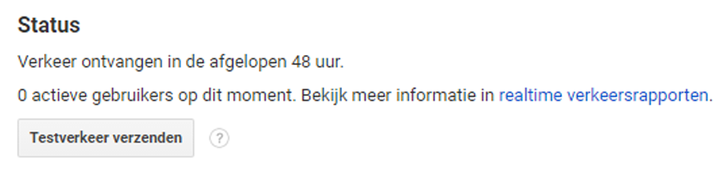 Hoe koppel je Google Analytics aan je WordPress website? 4 Test een Google Analytics Tracking code