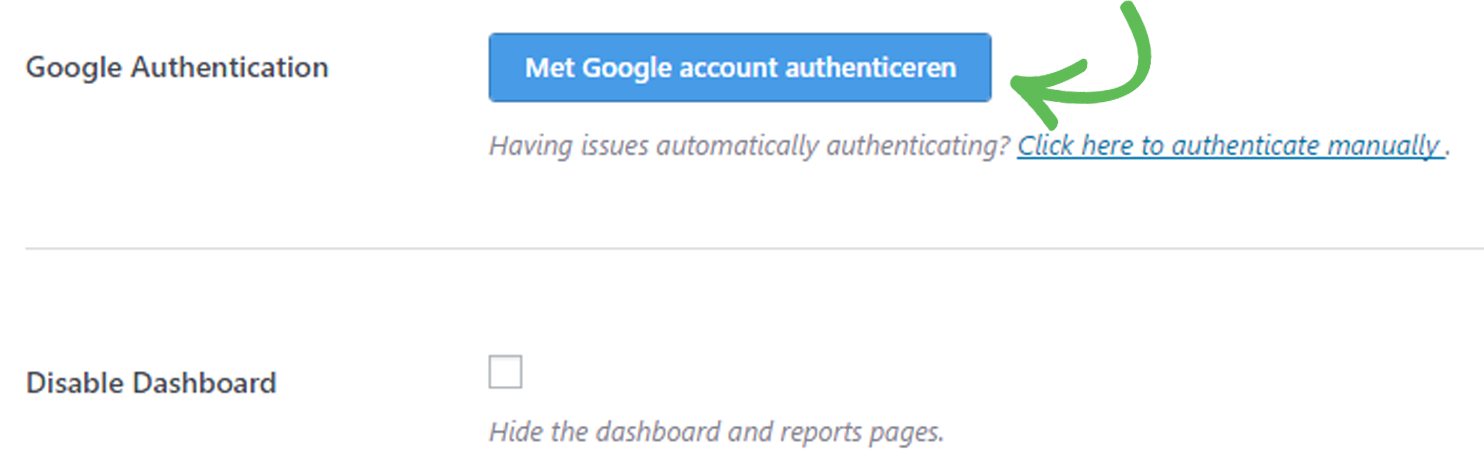Hoe koppel je Google Analytics aan je WordPress website? 6 Google account authenticeren