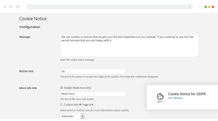 De beste Wordpress plugins in 2024 3 cookie notice