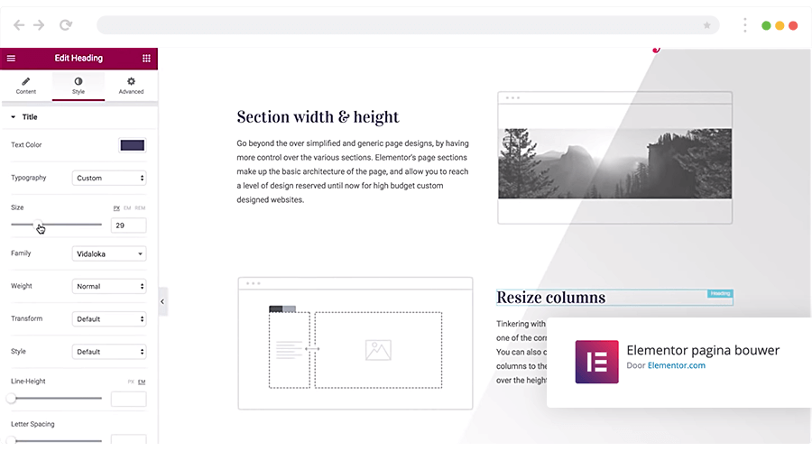 De beste Wordpress plugins in 2024 1 elementor