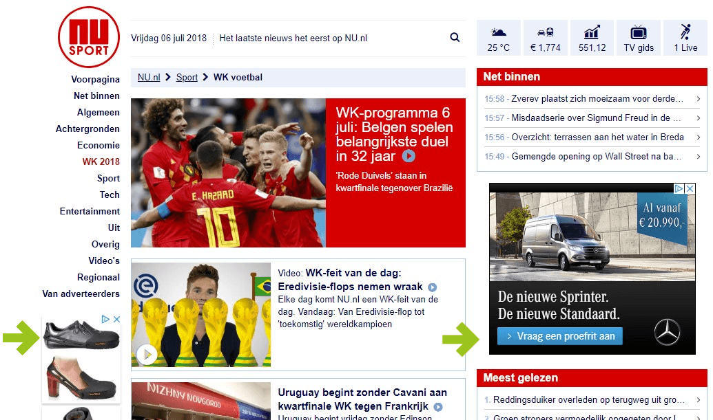 Wat is SEA? 2 google display advertenties nu nl