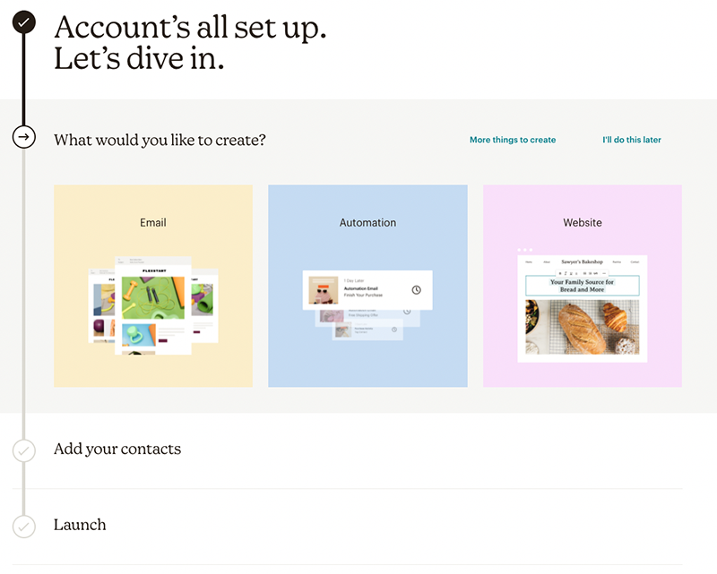 Nieuwsbrief versturen? Zo werkt dat 1 Mailchimp setup