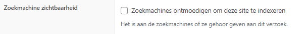 De 9 belangrijkste instellingen voor je WordPress website 1 noindex-wordpress