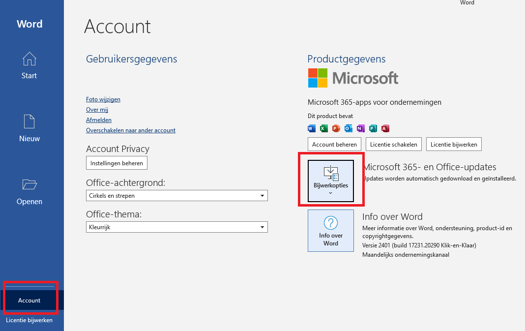 Storing oplossen in Microsoft – Yourhosting